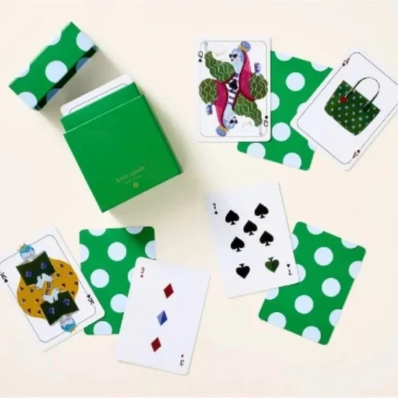 Waterproof Kate Spade and Target Playing Cards (sealed in box) - Picture 3 of 4